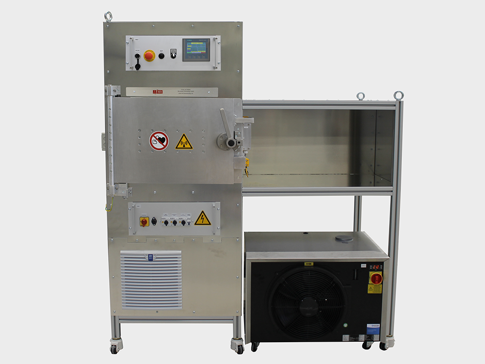 Microwave chamber dryer 6 kW / 2.45 GHz